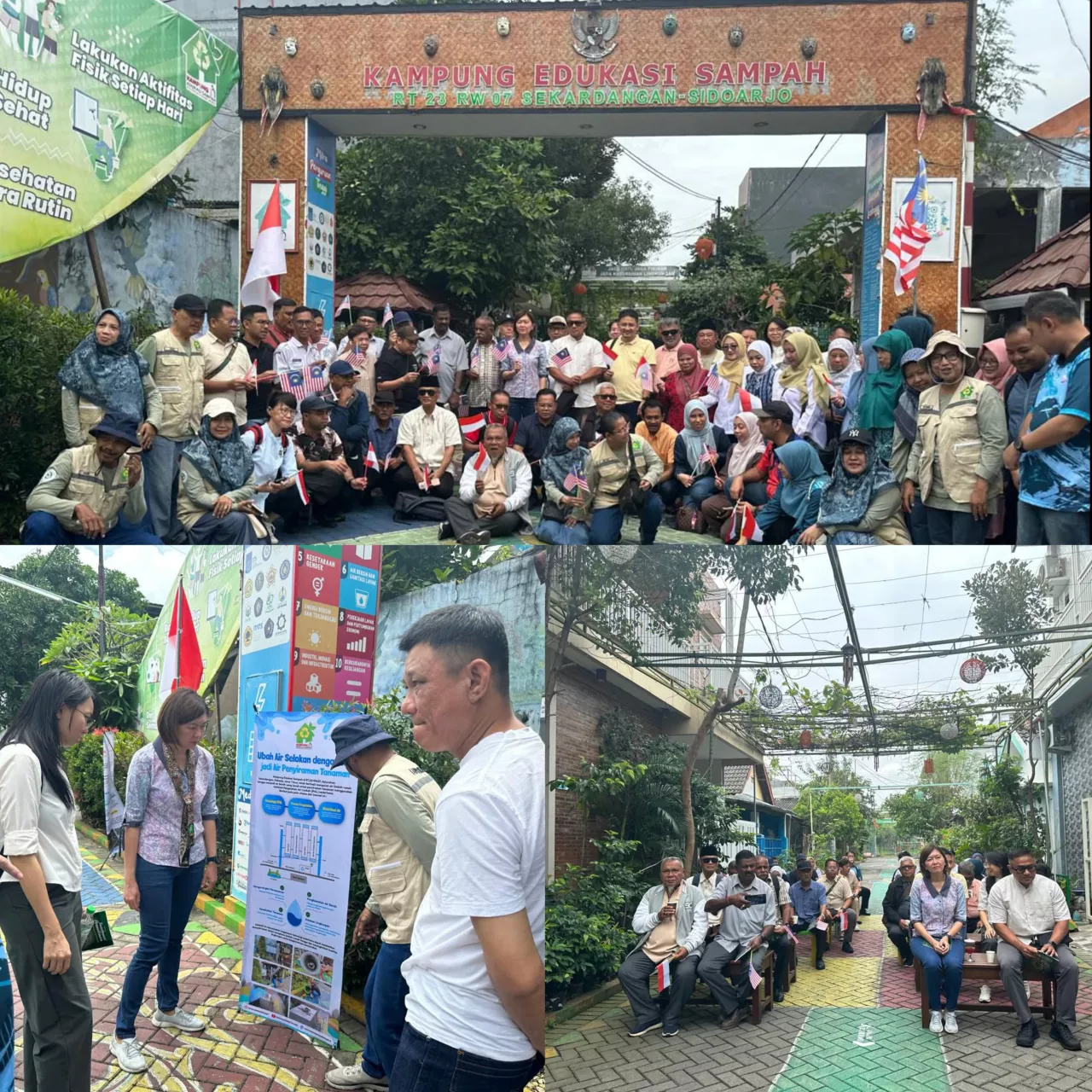 Kampung Edukasi Sampah Sidoarjo Jadi Rujukan Smart City Malaysia