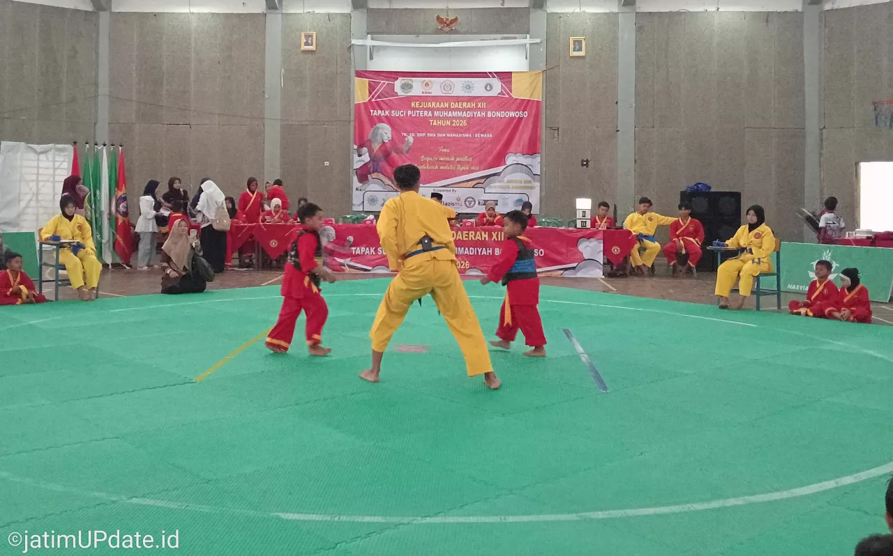 505 Pesilat Tapak Suci Adu Skill dan Semangat Persaudaraan Tumpah Ruah di GOR Pelita