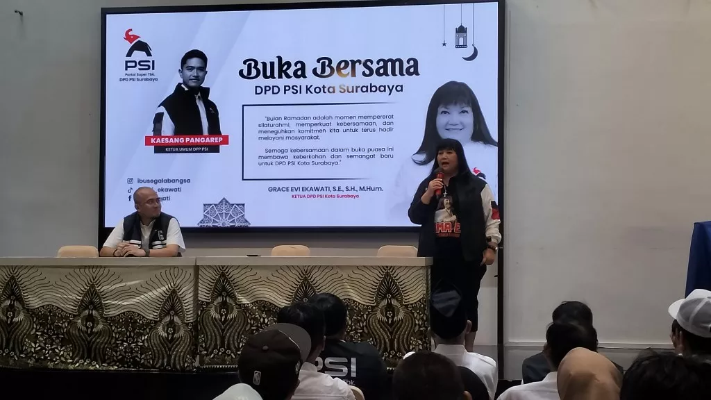 Buka Bersama di Kyrie Hotel, PSI Surabaya Target Perkuat Struktur hingga RW