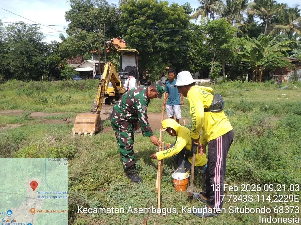 Gedung KDMP Wringin Anom, Kec. Asembagus, Kab. Situbondo Mulai Dibangun