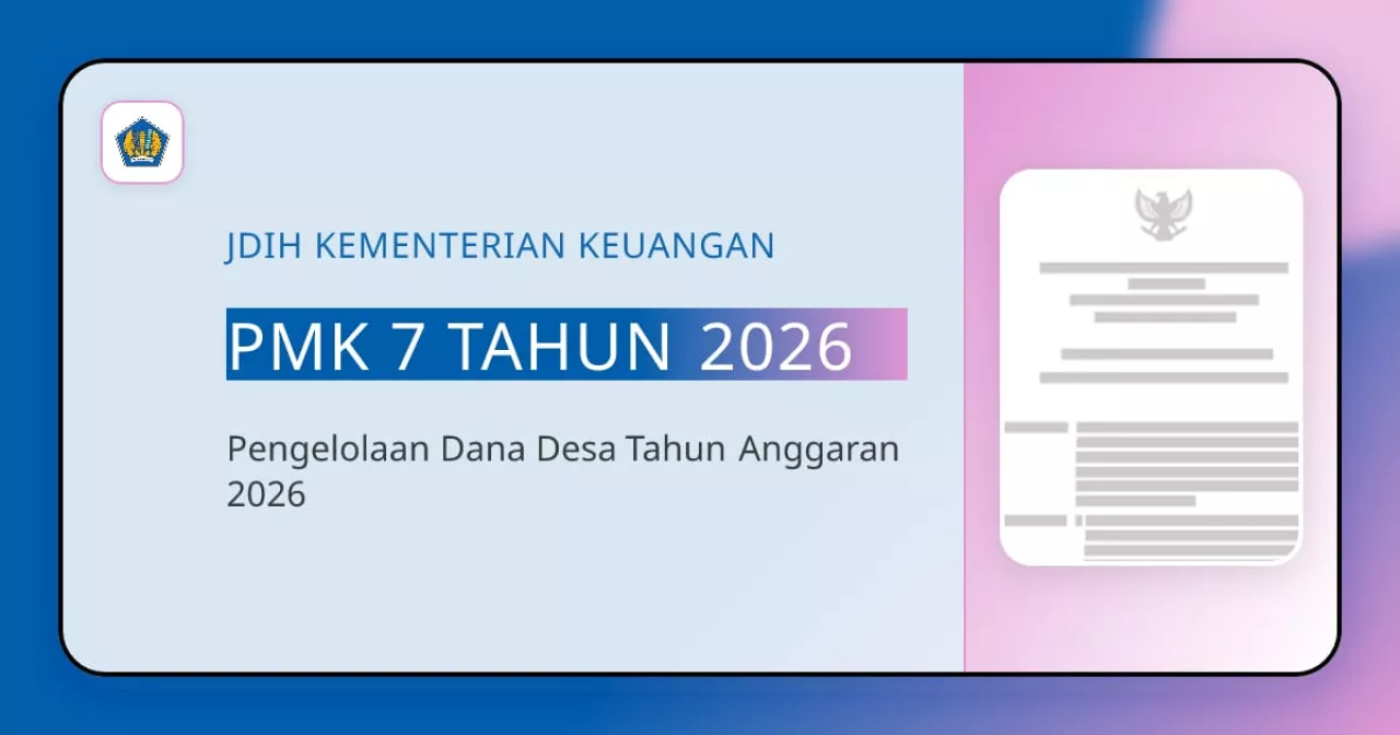 Kebijakan Baru Dana Desa 2026: Fokus Pengembangan Koperasi Desa Merah Putih