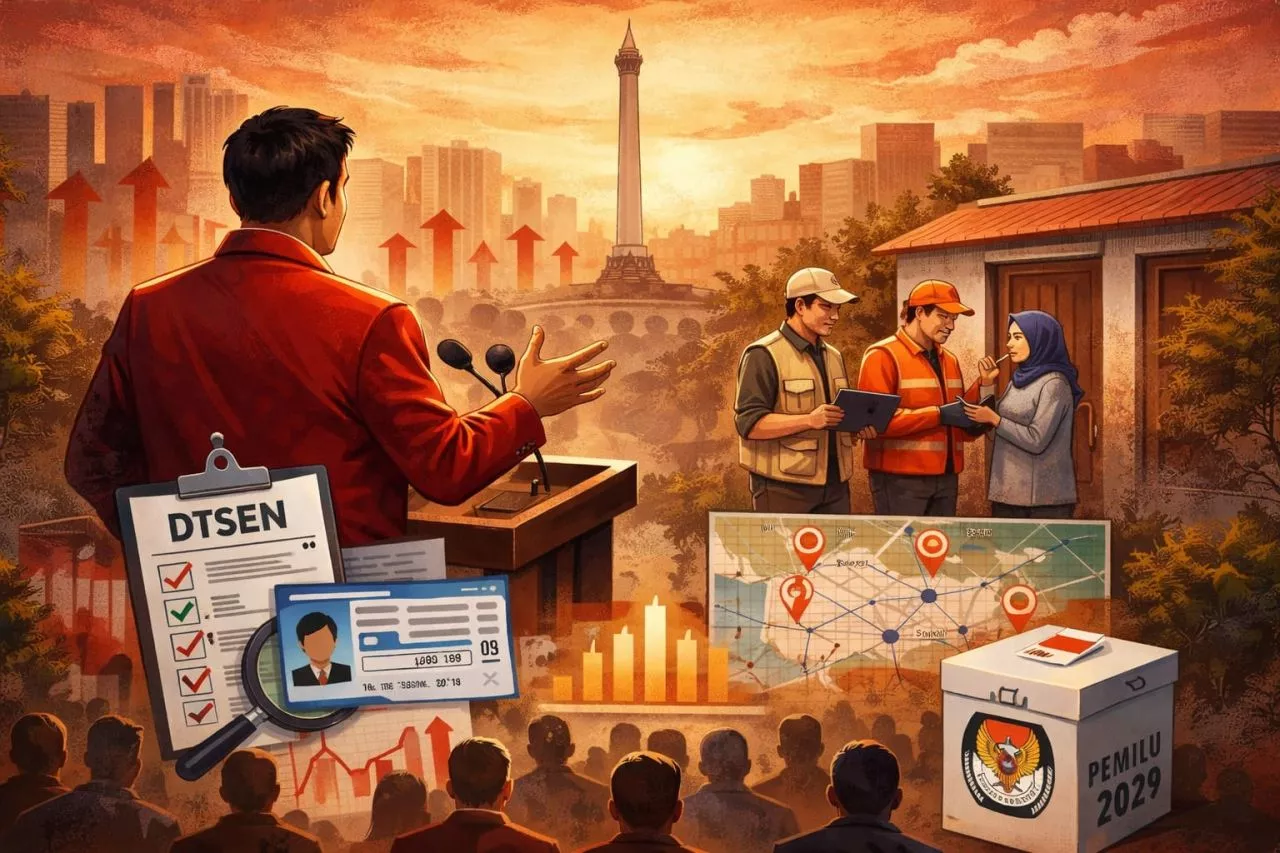 Catatan Redaksi: Data, Panggung, dan Arah 2029