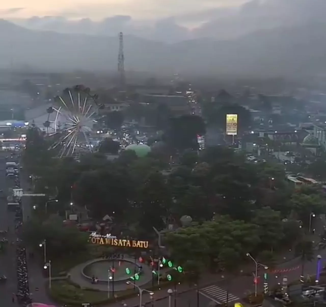 Wujudkan Kota Wisata Modern, Penataan Alun-Alun Kota Batu Dimulai