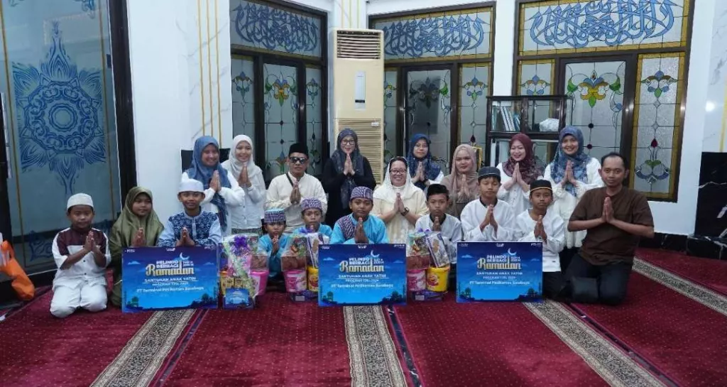 Tingkatkan Kepedulian Sosial di Lingkungan Perusahaan,  TPS Laksanakan Program “Pelindo Berbagi Ramadhan”