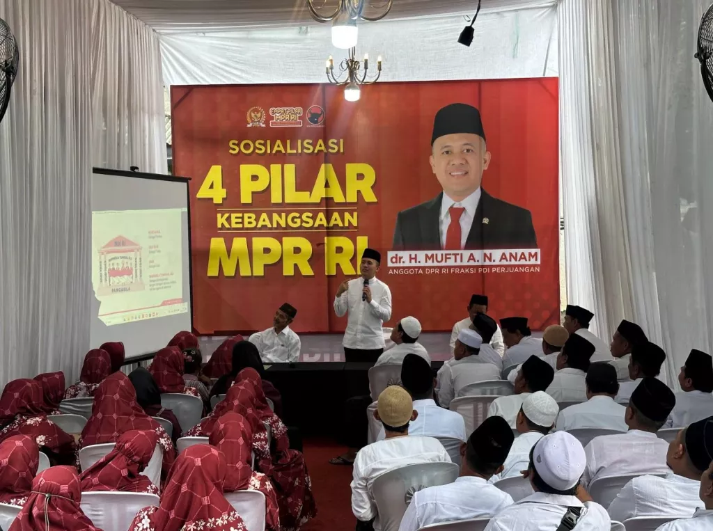 Bertemu Warga Pasuruan, Mufti Anam Tekankan Aspek Strategis Empat Pilar Kebangsaan