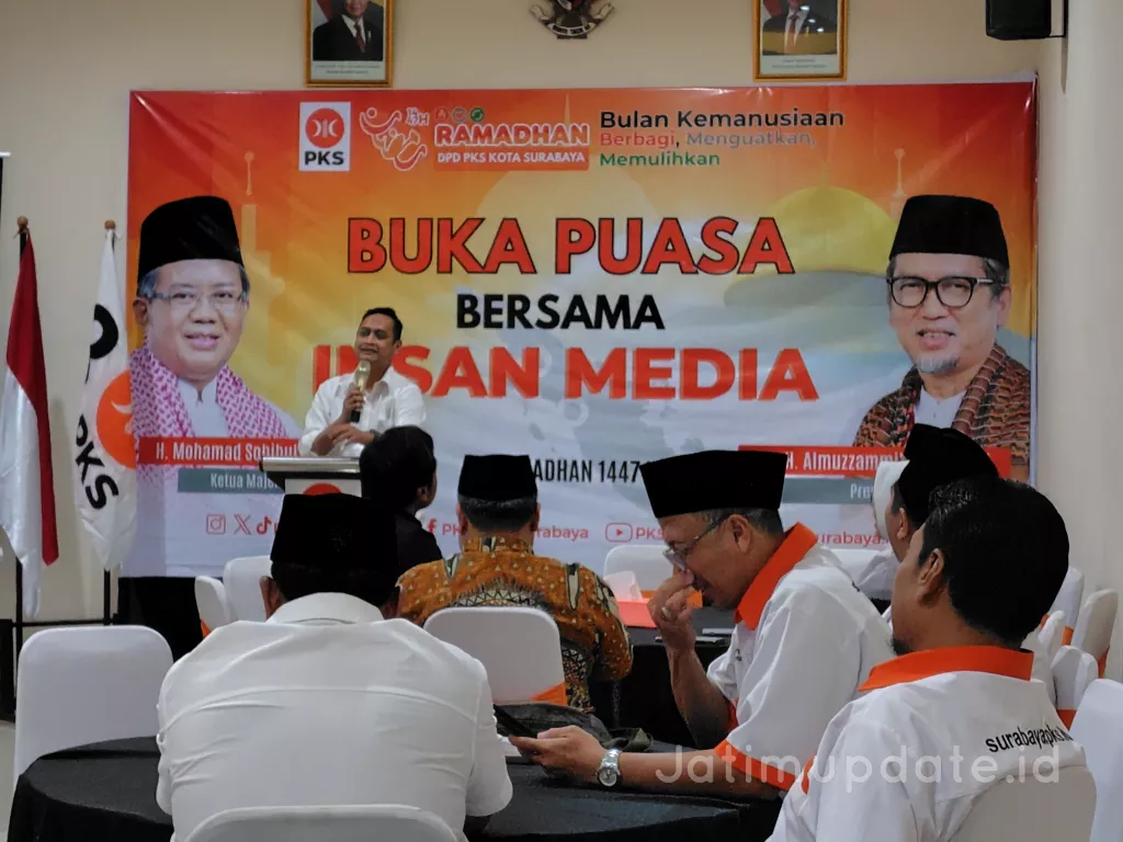 Perkuat Sinergi dengan Insan Pers PKS Surabaya Buka Puasa Bersama Pokja Judes 