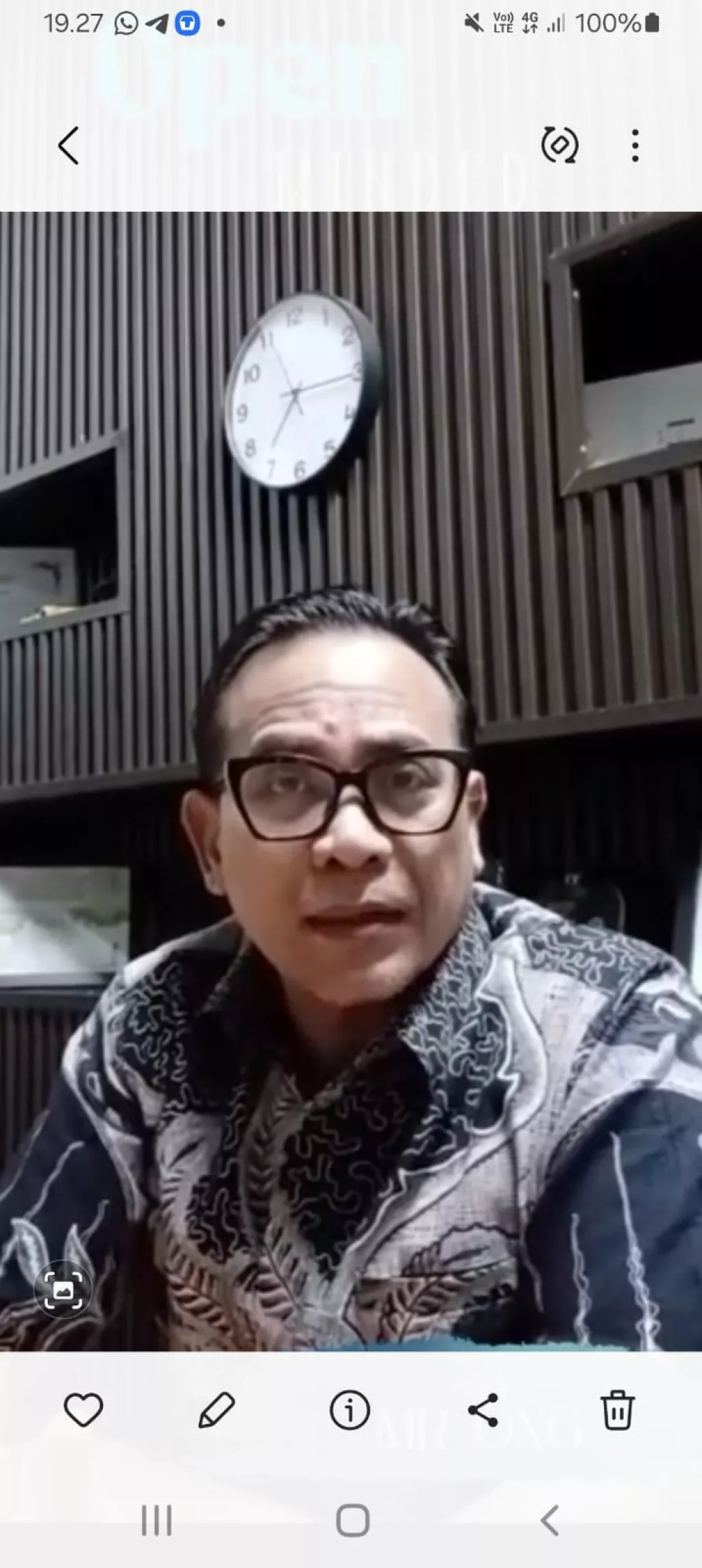 IDR nilai positif sikap terbuka Presiden Prabowo 