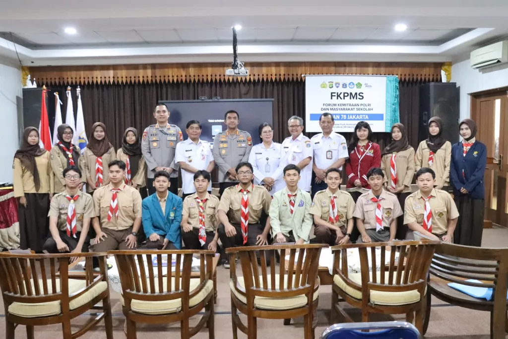 FKPMS Resmi Diluncurkan di SMAN 78 Jakarta, Polisi Gandeng Sekolah dan Masyarakat Jaga Generasi Muda