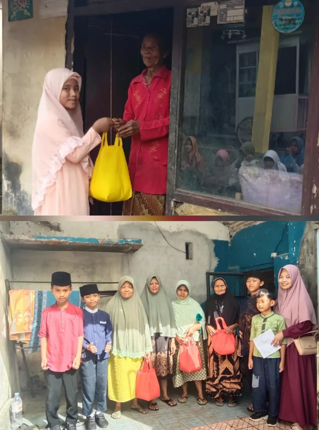 Siswa SD Plus Al Ishlah Bondowoso Salurkan 226 Paket Zakat untuk Warga
