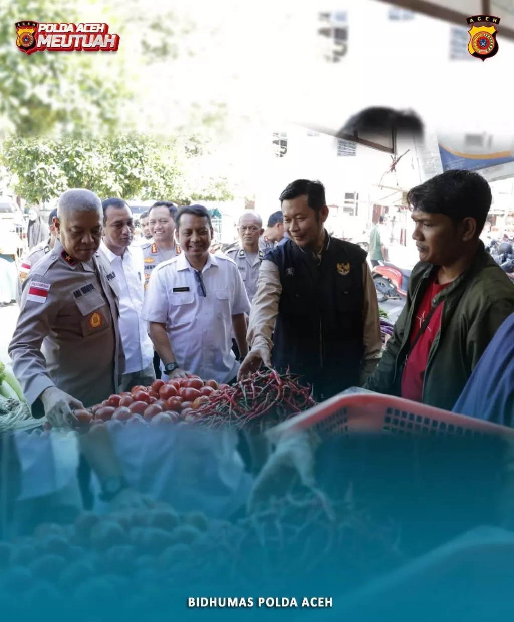 Polda Aceh Pasar Murah Dalam Rangka Gerakan Pangan Murah Polri