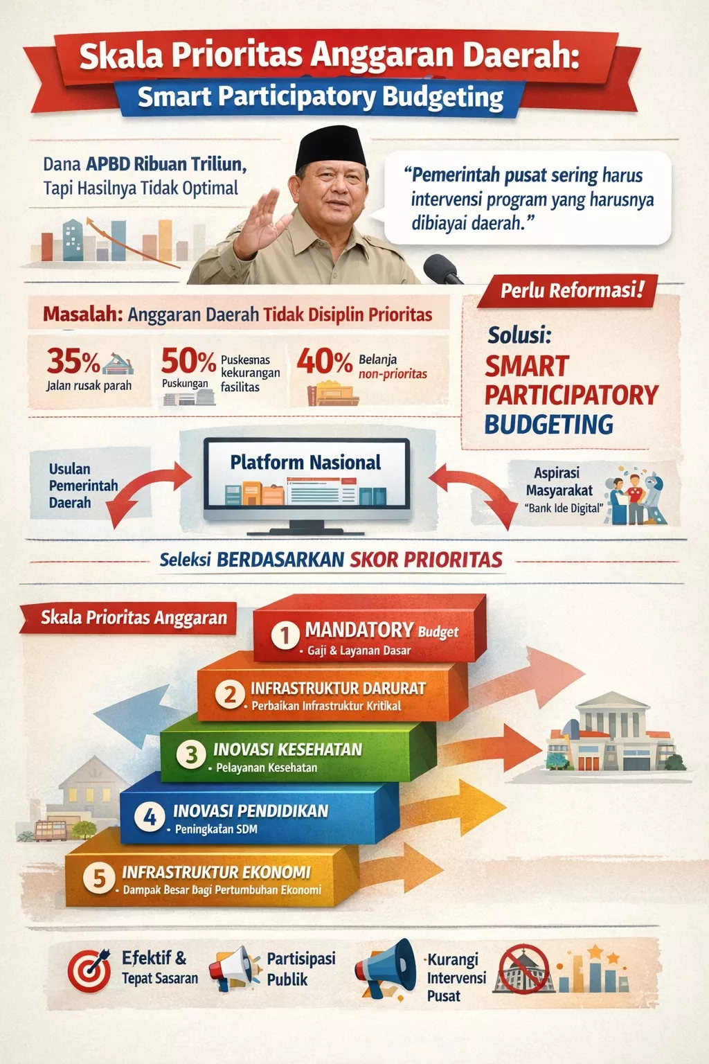 Skala Prioritas Anggaran Daerah: Smart Participatory Budgeting