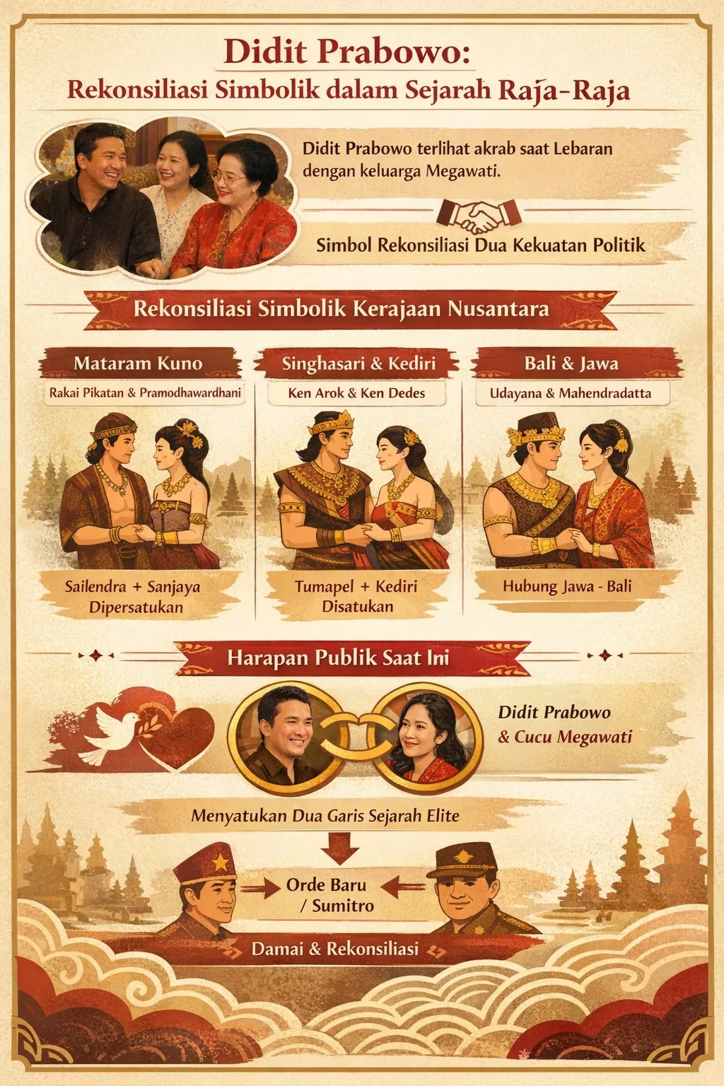 Didit Prabowo: Rekonsiliasi Simbolik dalam Sejarah Raja-Raja