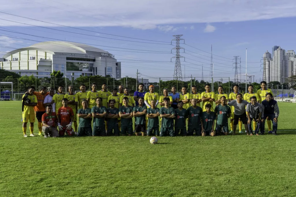 Judes FC Jalani Laga Persahabatan bersama Siwo PWI Jatim dan Unesa FC
