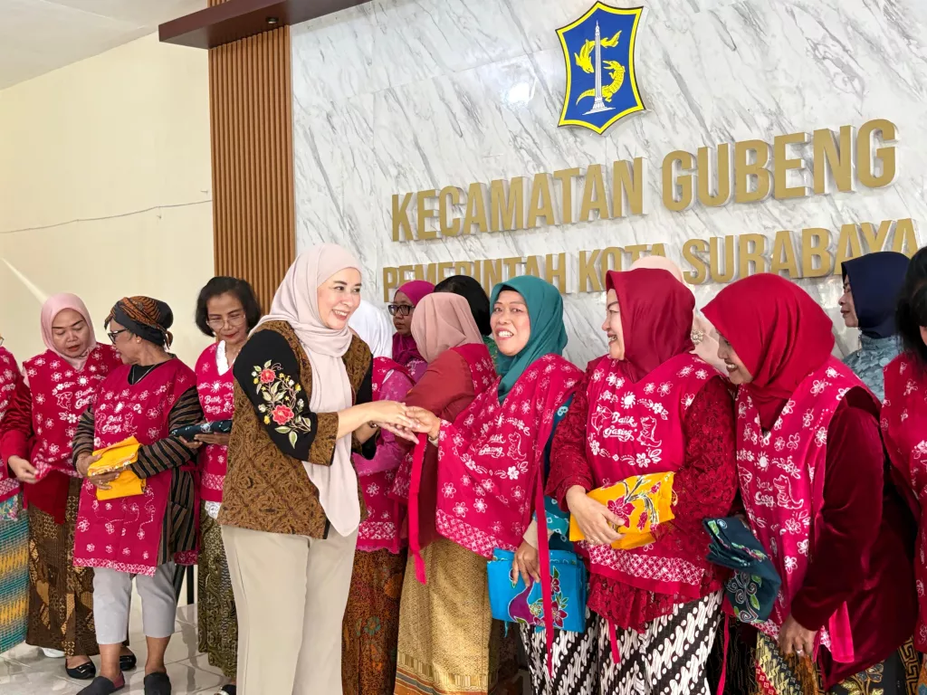 Hadiri Peluncuran Batik Gasing, Ajeng: Ikon Budaya Baru dan Penggerak Ekonomi Kreatif Surabaya