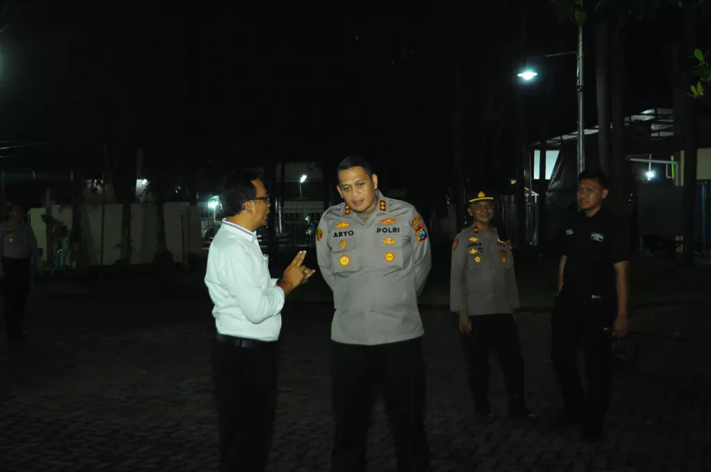 Wujudkan Paskah Aman, Kapolres Bondowoso Cek Kesiapan Gereja Santo Yohanes