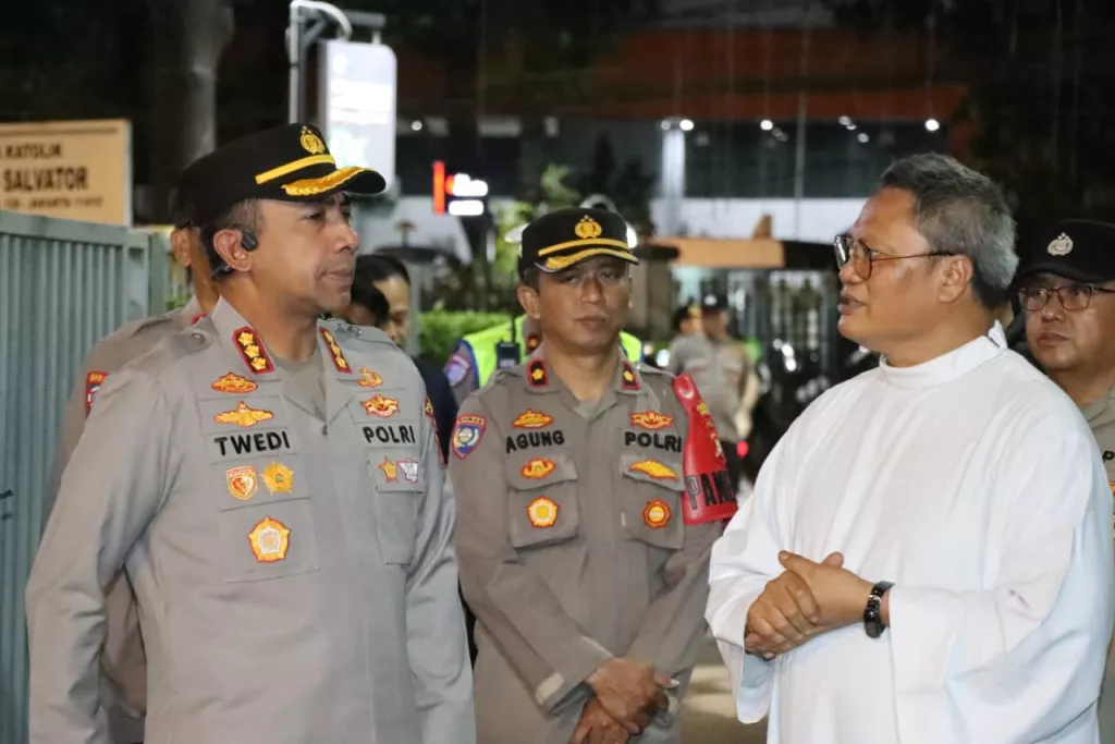 Polres Metro Jakarta Barat Pastikan Perayaan Paskah Aman dan Khidmat di 33 Gereja