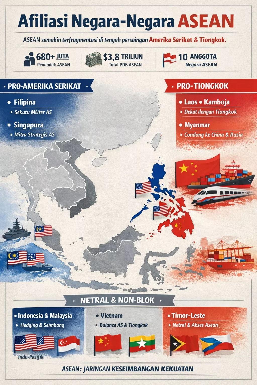 Afiliasi Negara-Negara ASEAN