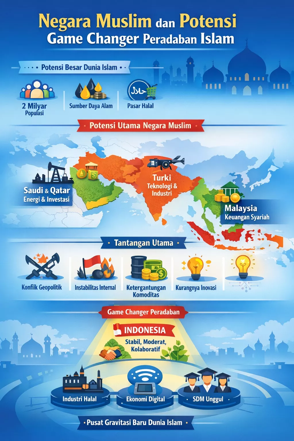Indonesia Game Changer Masa Depan Peradaban Islam
