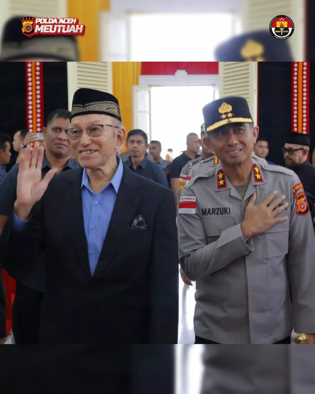 Kapolda Aceh Hadiri Mubes Majelis Adat Aceh 1447 H