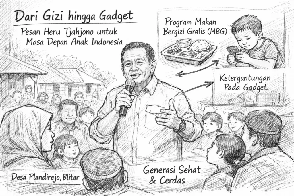 Dari Gizi hingga Gadget: Pesan Heru Tjahjono untuk Masa Depan Anak Indonesia