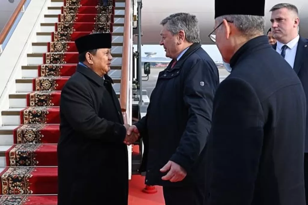 Presiden Prabowo Tiba di Moskow, Perkuat Kemitraan Strategis Indonesia–Rusia di Tengah Dinamika Global
