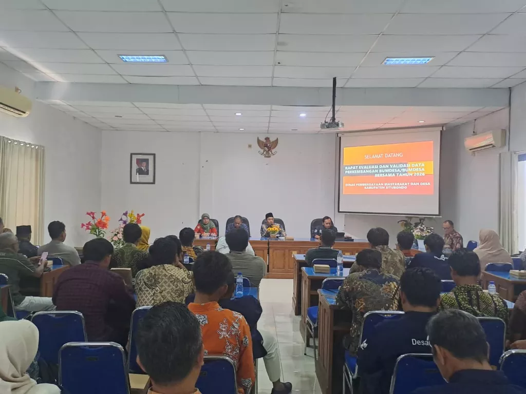 DPMD Situbondo Gelar Rakor Evaluasi Dan Validasi Data Pemeringktan BUMDesa dan BUMDesa Bersama