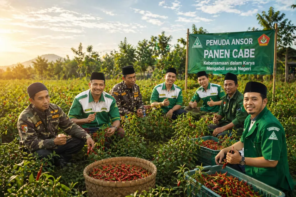 Peringati Harlah Ansor ke 92 Tahun 2026, Ansor Plumbungan Fokus Bidang Kemandirian dan Ekonomi Organisasi