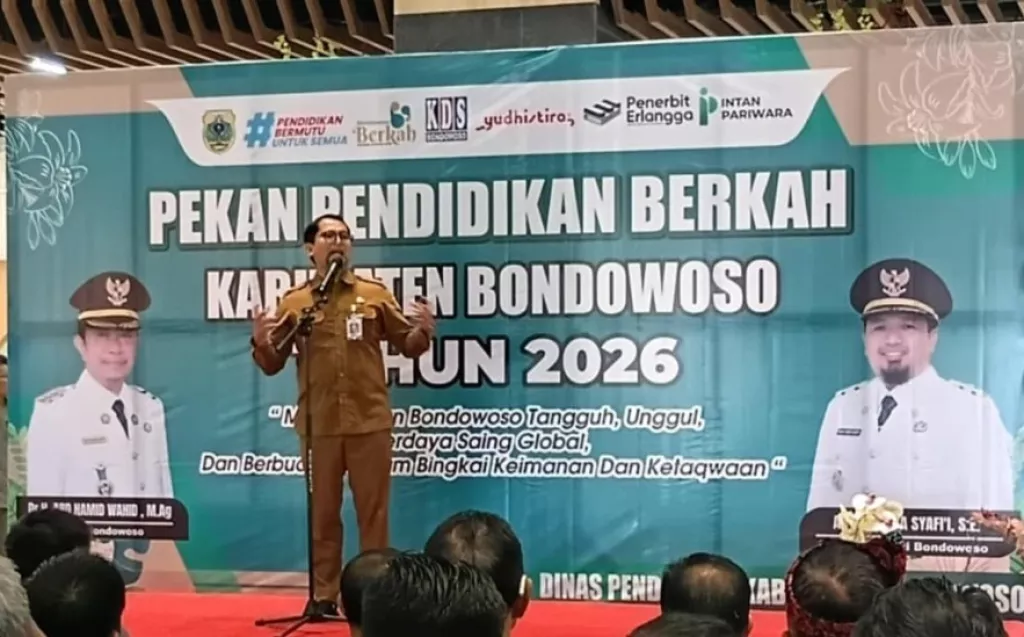 Pekan Pendidikan Berkah 2026 di Bondowoso, Sekda Tekankan Kolaborasi dan Penguatan Karakter