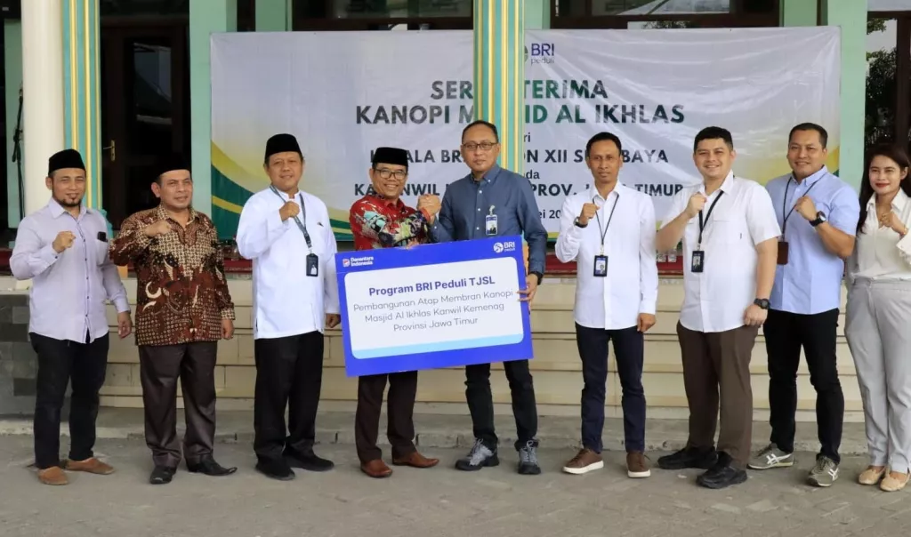 BRI dan Kemenag Jatim Perkuat Fasilitas Ibadah Lewat Program TJSL