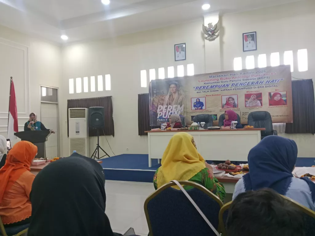 KGPS Luncurkan Buku Antologi ke-15, Semangat Kartini Hidup Lewat Karya Guru Penulis Sidoarjo