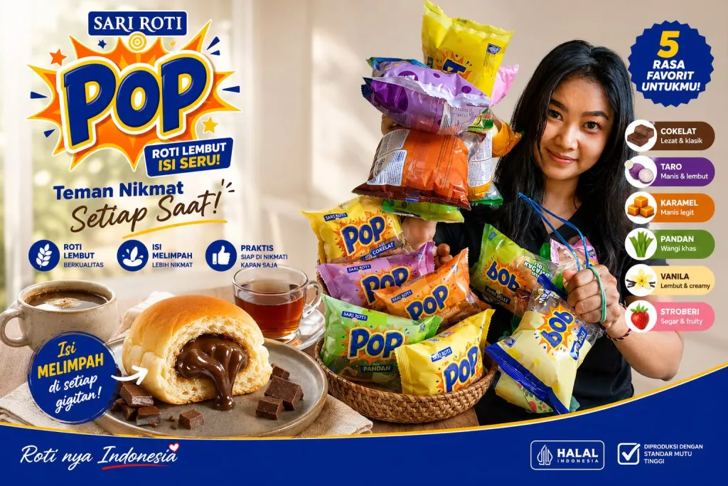 PT Nippon Indosari.Corpindo, Produsen Sari Roti Luncurkan 7 Varian Baru
