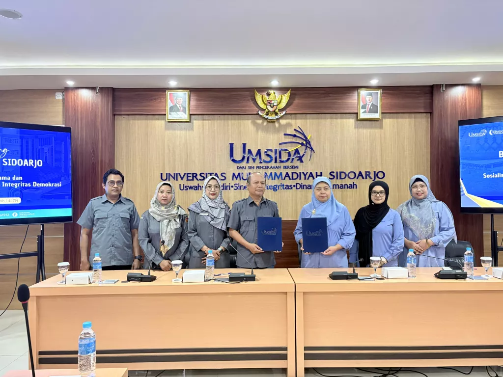 Bawaslu Sidoarjo Gandeng UMSIDA, Libatkan Mahasiswa Jadi Relawan Pengawas Demokrasi