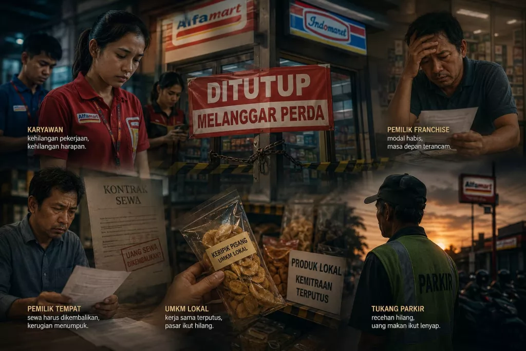 Ketika Gerai Ditutup, Yang Kehilangan Bukan Hanya Perusahaan