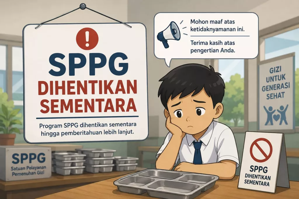 19 Dapur MBG di Sidoarjo Dibekukan, Tak Punya IPAL Dana Operasional Langsung Disetop