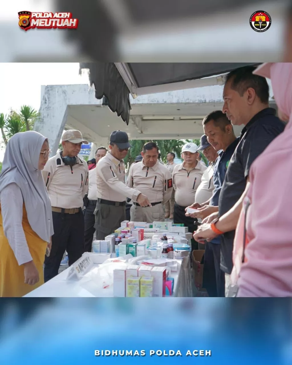 Polda Aceh Rutin Gelar Car Free Day