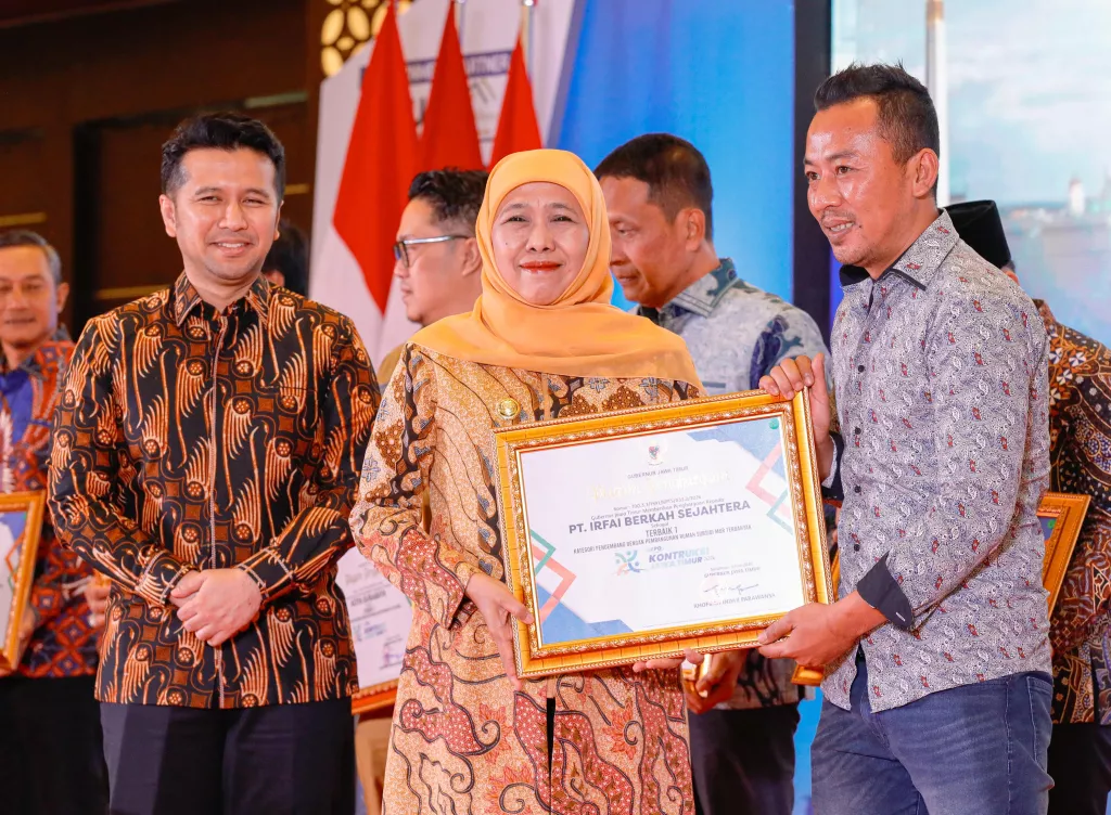 Khofifah Buka Expo Konstruksi dan Kukuhkan Forum Jasa Konstruksi Jatim 2026