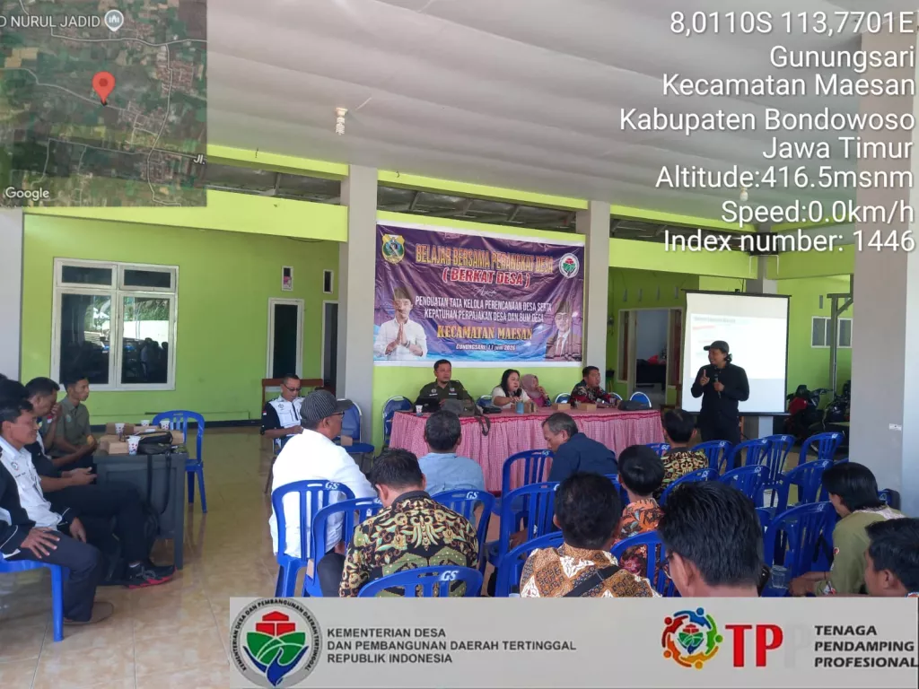 Upayakan Peningkatan Kapasitas Aparatur Desa se-Kecamatan Maesan  Guna Perkuat Tata Kelola Pemerintahan Dan Perpajakan