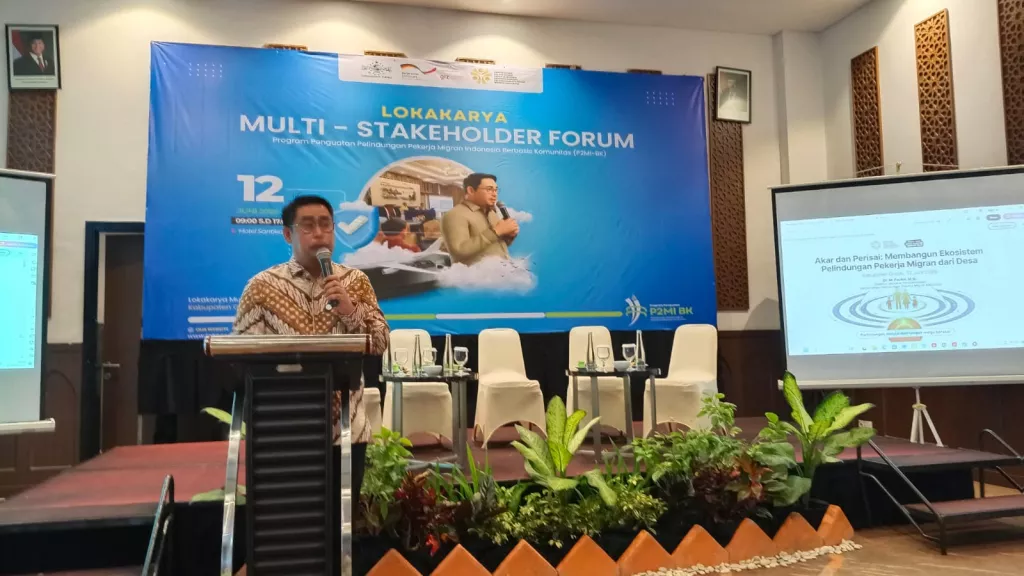 Dirjend Pemberdayaan Kemen P2MI : Kabupaten Gresik Berpotensi Jadi Rujukan Pembangunan Ekosistem PMI Berbasis Desa