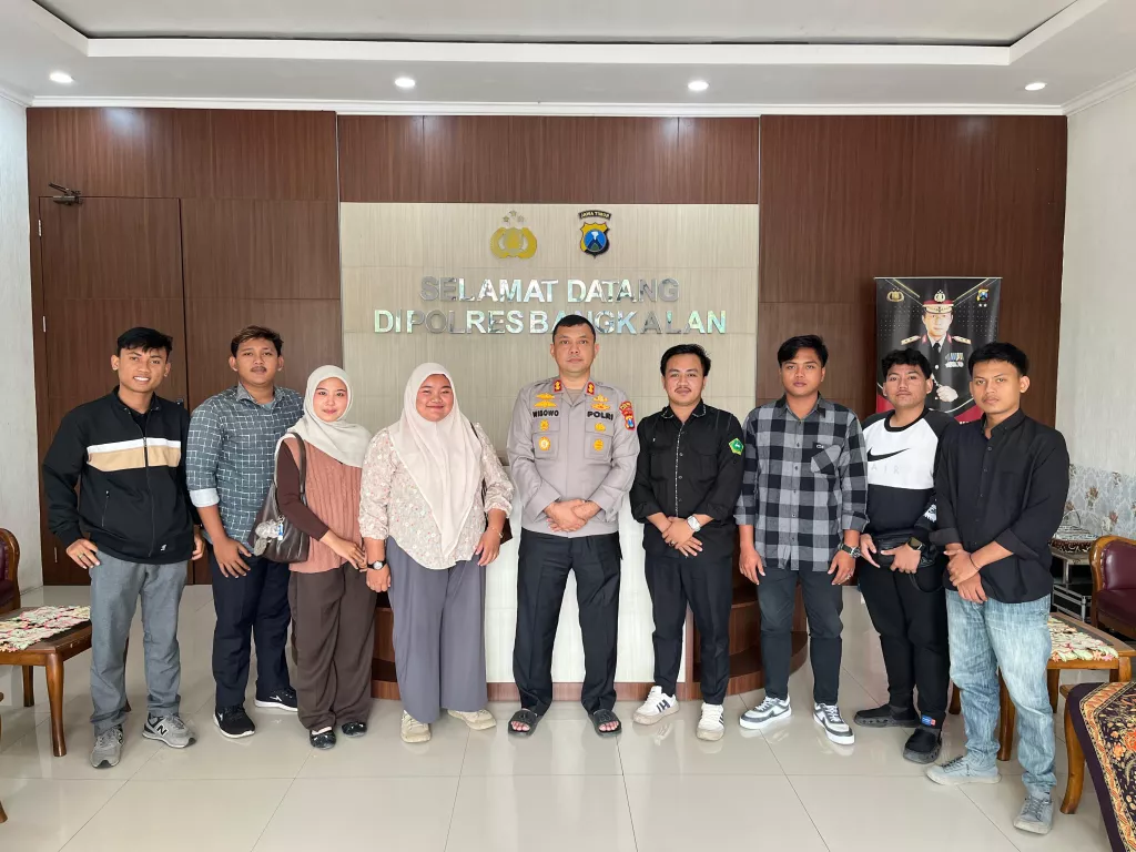 Sambut Audiensi HIMAGA, Kapolres Bangkalan Berkomitmen Tindak Tegas Pelaku Kejahatan Asusila