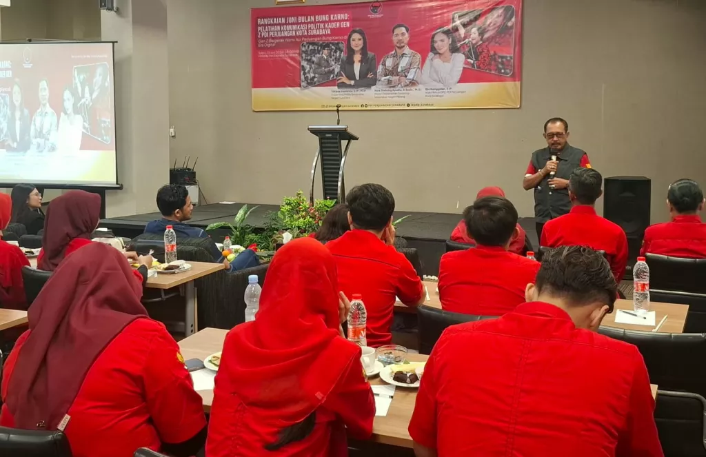 PDIP Surabaya Bekali Kader Gen Z dengan Keterampilan Komunikasi Politik di Era Algoritma