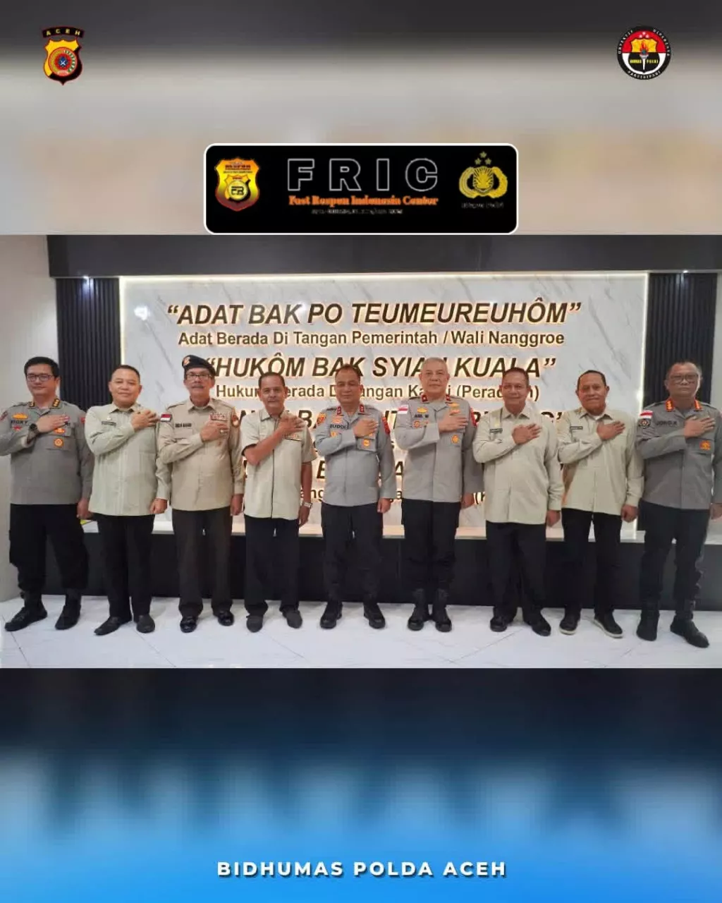 Kapolda Aceh Terima Pengurus Daerah Persatuan Purnawirawan (PP) Polri Aceh