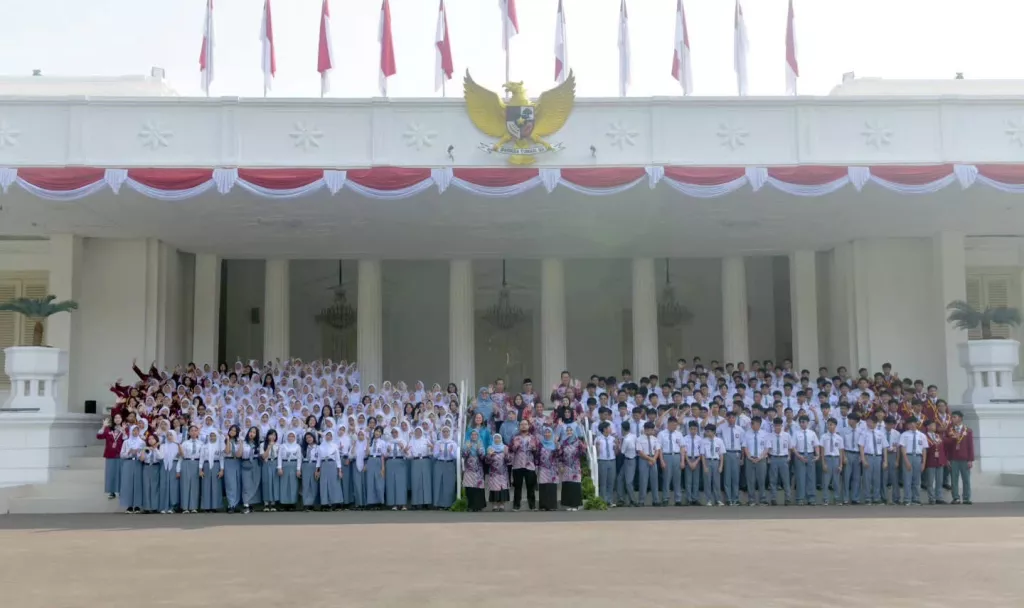 Di Hari Anak Nasional, Kamis, 23 Juli 2026, Istana Kepresidenan kembali membuka pintunya bagi generasi muda Indonesia.