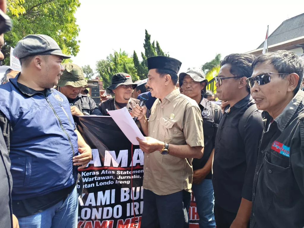 PWI dan IJTI Minta DPRD Nganjuk Kawal Tuntutan Prabowo Klarifikasi Istilah 'Londo Ireng' yang Disematkan ke Wartawan