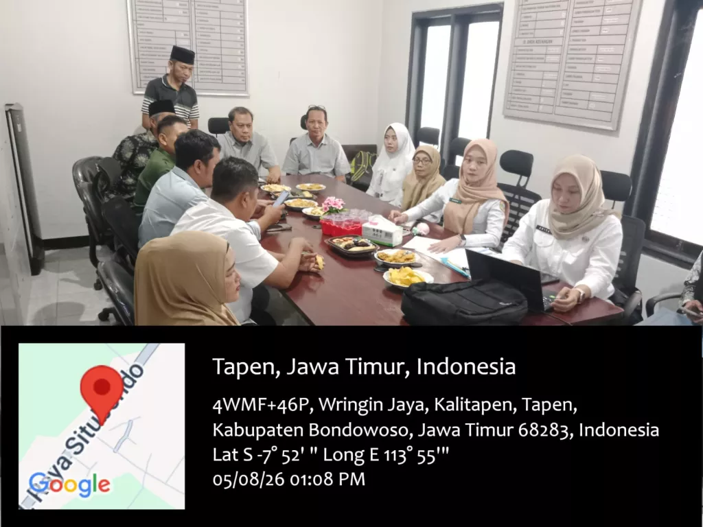 DPMD Bondowoso Supervisi Kesiapan Desa Kalitapen Hadapi Penilaian Desa Berkinerja Baik Pencegahan Stunting