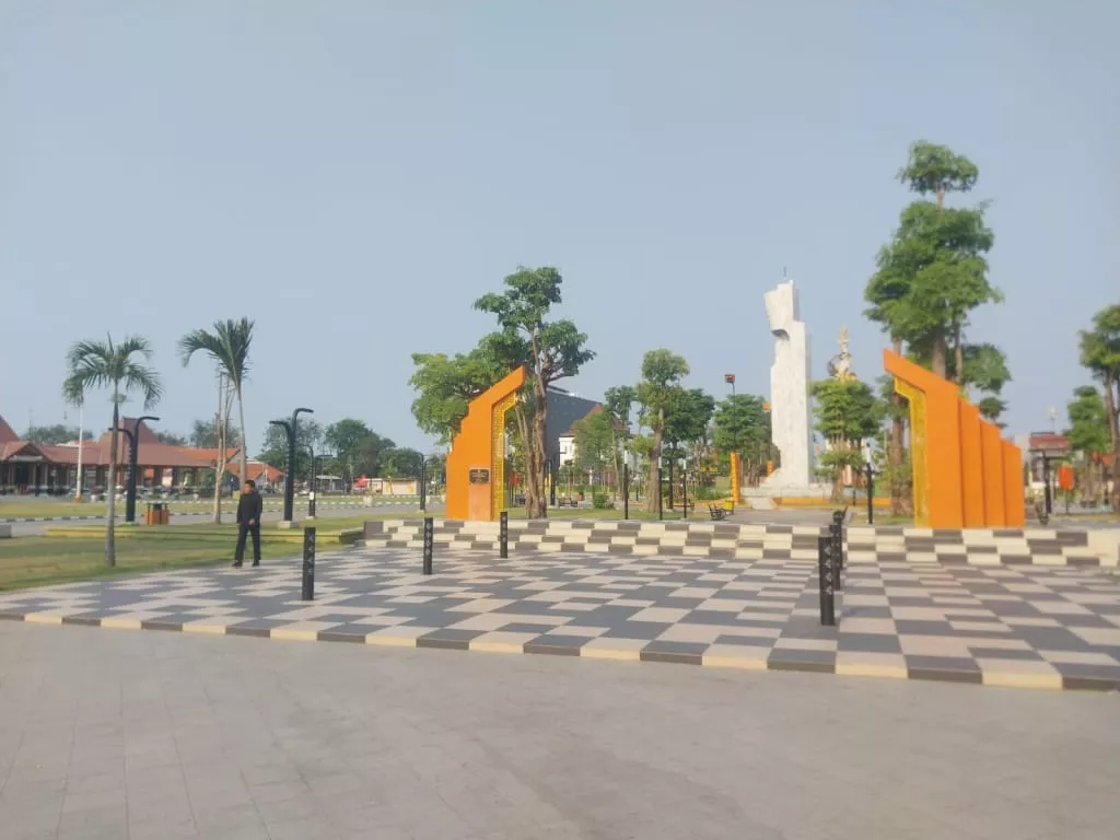 Revitalisasi Alun-Alun Sidoarjo Rp26,7 Miliar Disorot BPK, Kelebihan Bayar Kontraktor Rp566 Juta