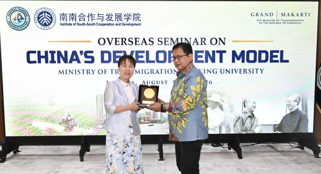 Model Pembangunan China Jadi Inspirasi, Kementrans Dorong Pengembangan Kawasan Transmigrasi Berbasis Iptek
