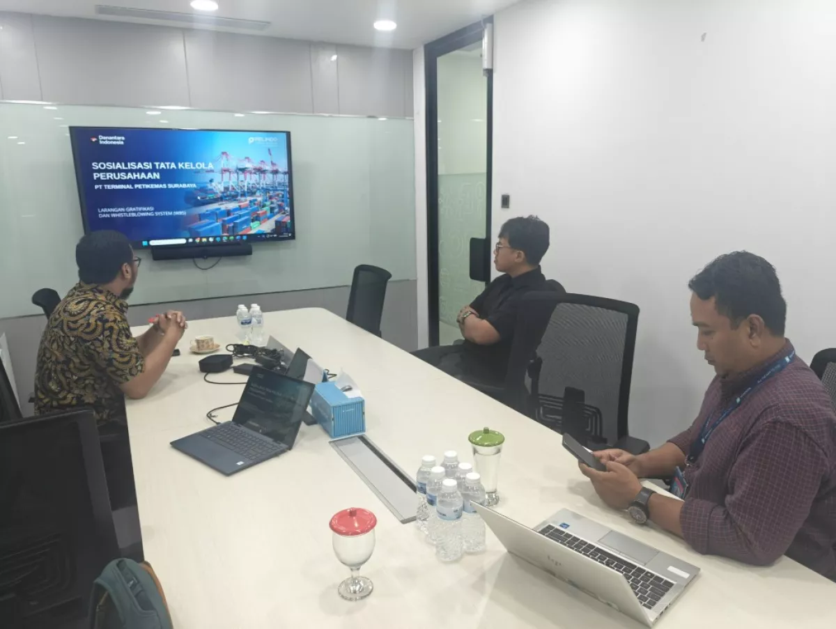 TPS Raih Skor 4,75 dalam Survei GCG, Nihil Pungli dan Gratifikasi