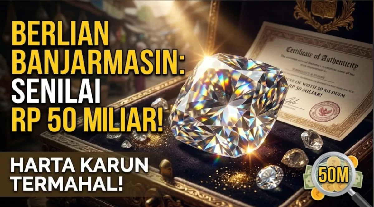 Belanda Kembalikan 20 Harta Budaya Indonesia, Berlian Banjarmasin 50 M Jadi Sorotan