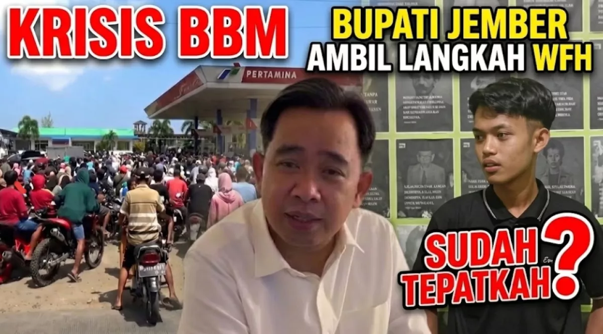 Kirisis BBM, Bupati Jember Ambil Langkah WFH, Pengamat: Sudah Tepatkah ?