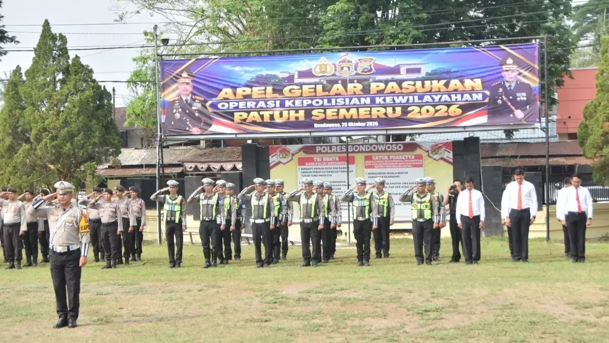 Operasi Patuh Semeru 2026 Resmi Dimulai, Ini Target Polres Bondowoso
